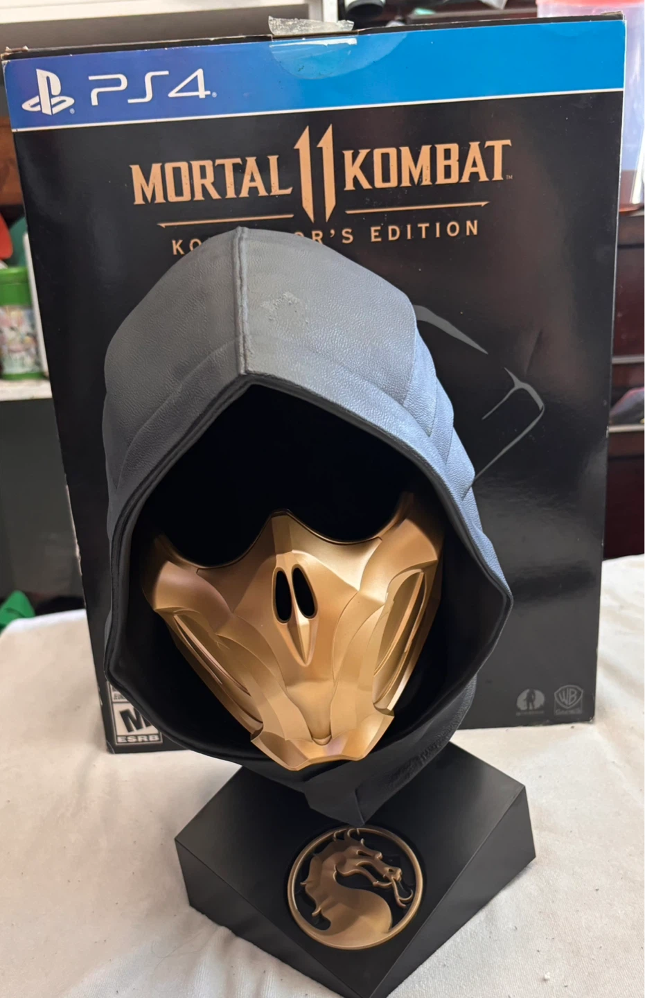 Mortal Kombat 11 Kollector's Edition Scorpion Mask Bust
