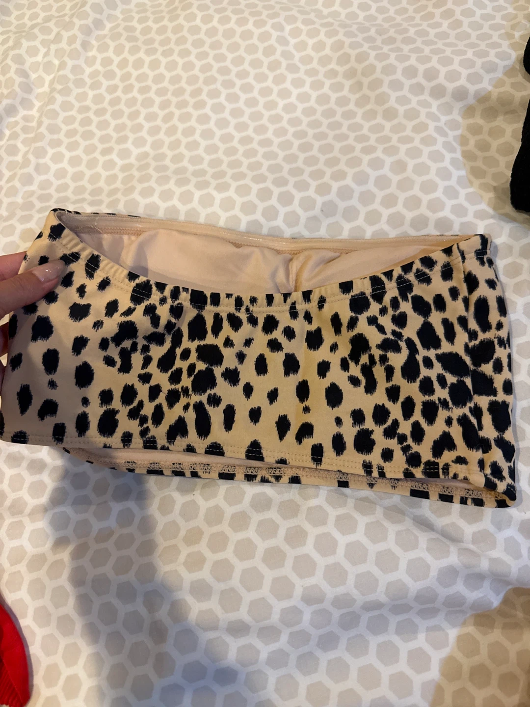 Cheetah Print Bandeau Top - photo 2