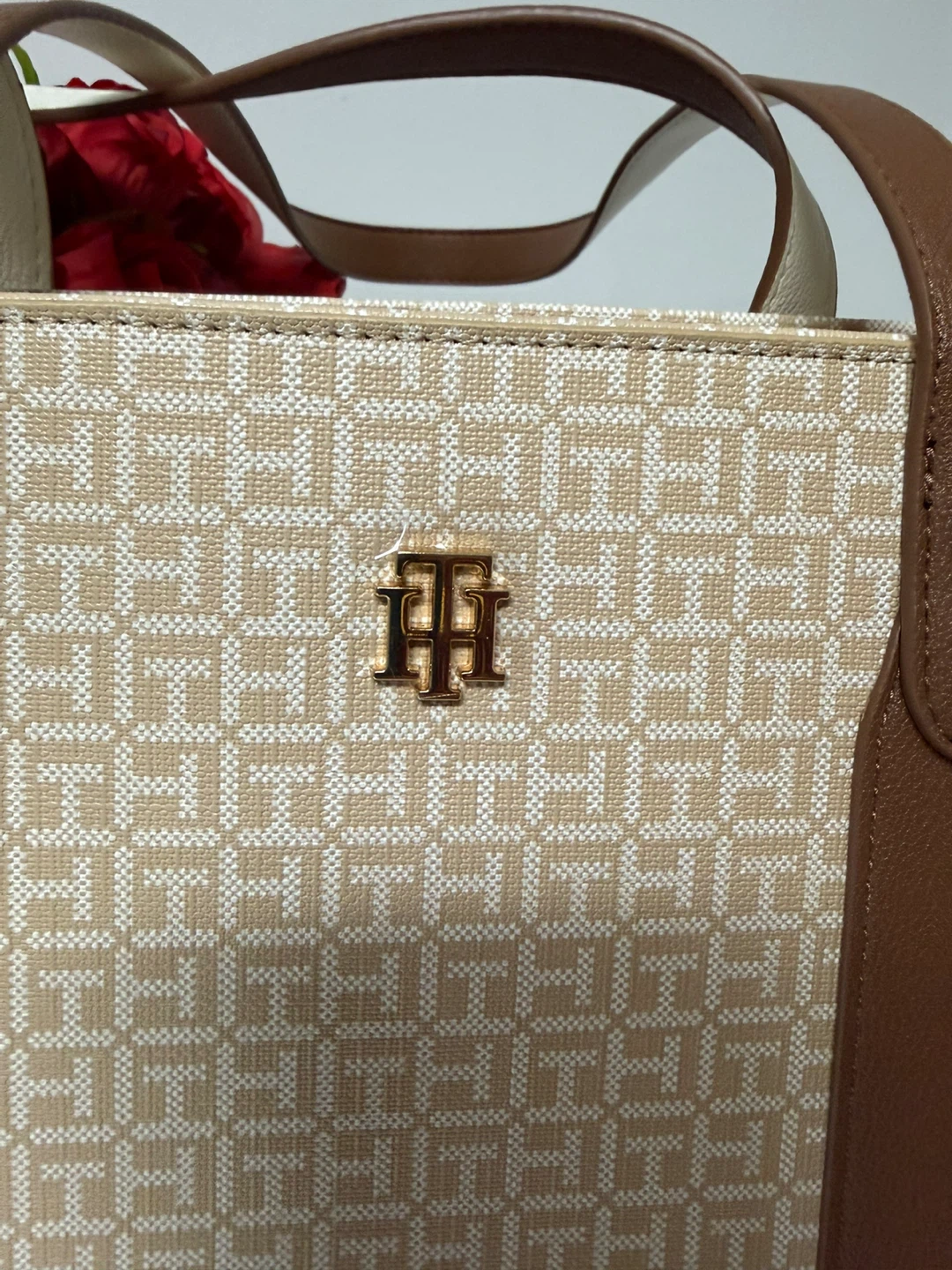 Tommy Hilfiger Monogram Tote Bag - Tan - photo 5