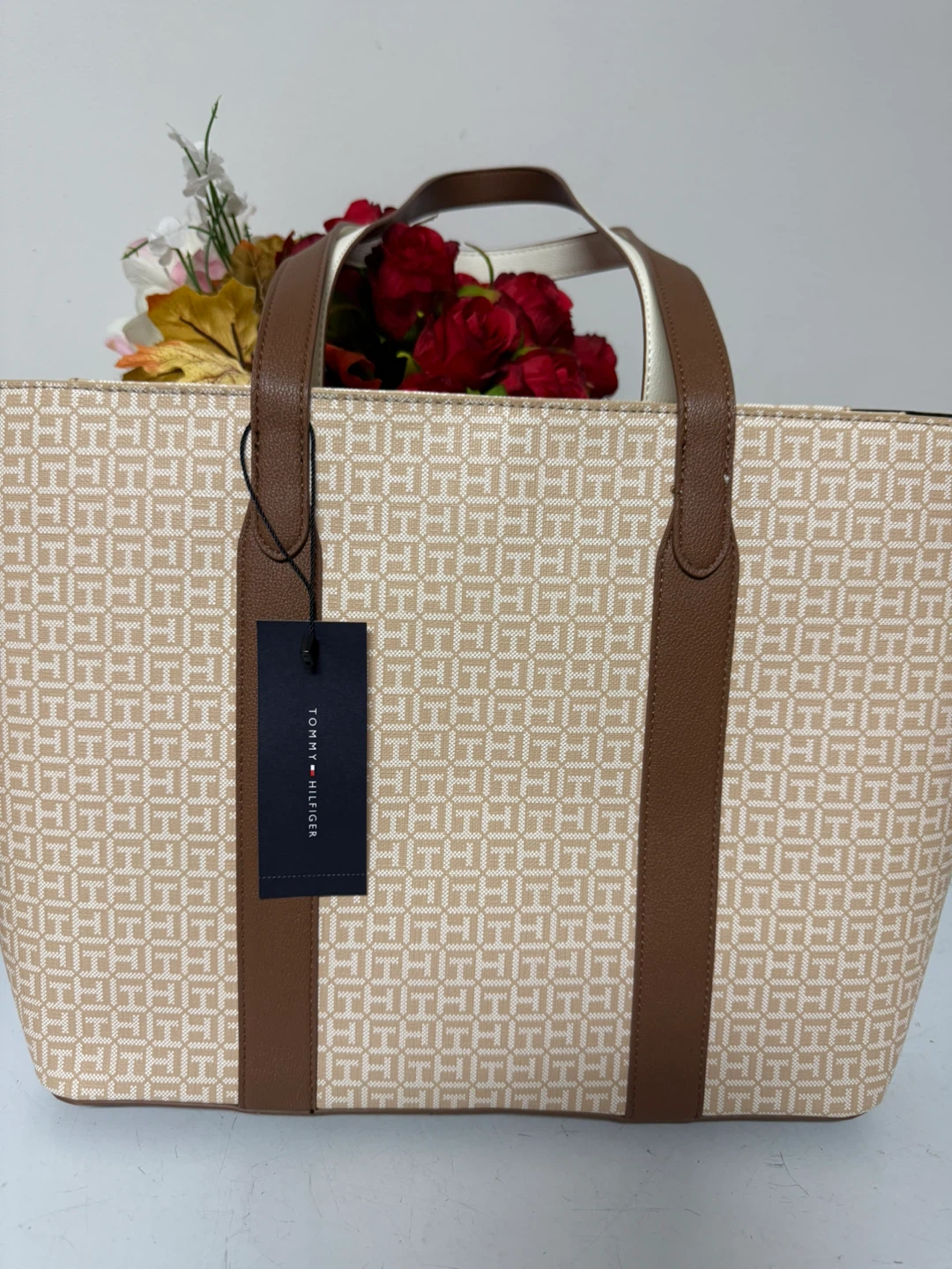 Tommy Hilfiger Monogram Tote Bag - Tan - photo 2