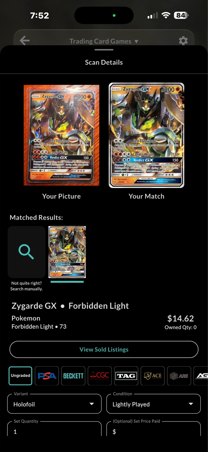 Pokémon Zygarde GX Trading Card - photo 3