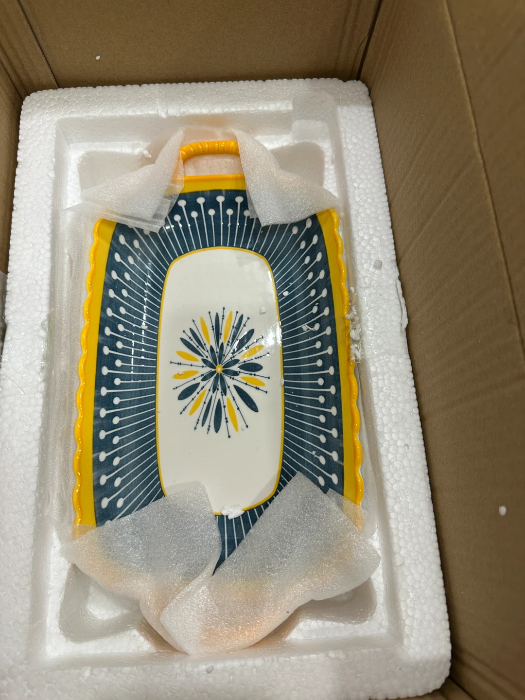 Decorative Serving Tray with Handles - photo 3