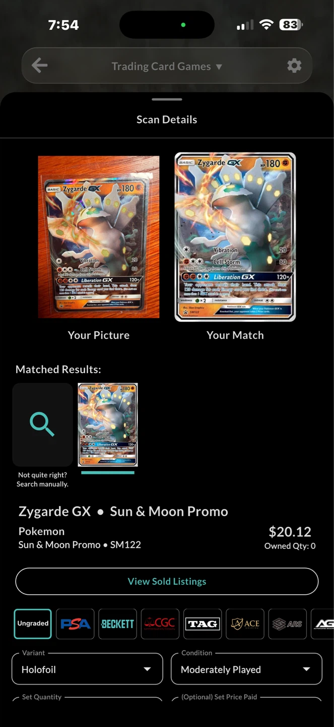 Pokemon Zygarde GX SM122 Card - photo 3