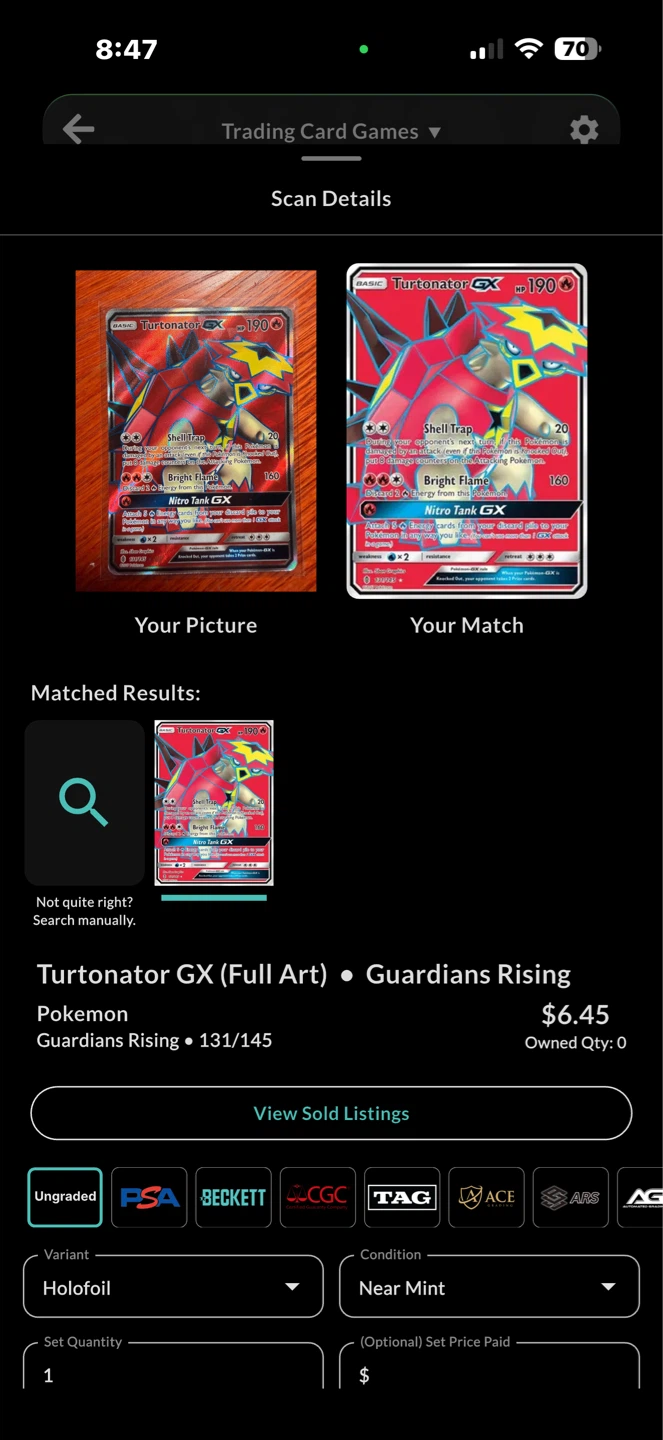 Pokemon Turtonator GX Card - photo 3