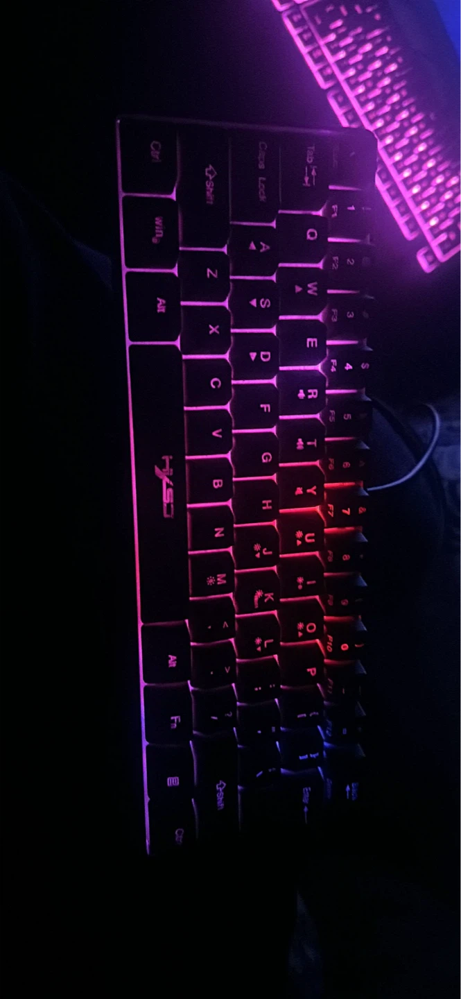 HJS V700 61-Key RGB Streamer Gaming Keyboard