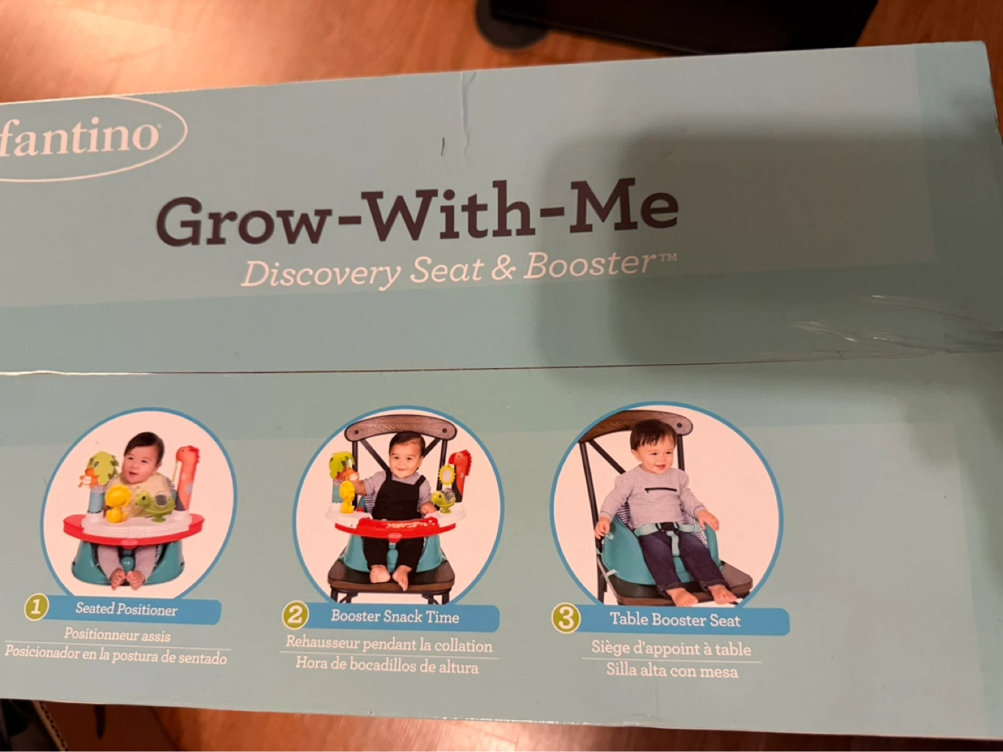 Infantino 3-in-1 Grow-With-Me Discovery Seat and Booster - photo 3