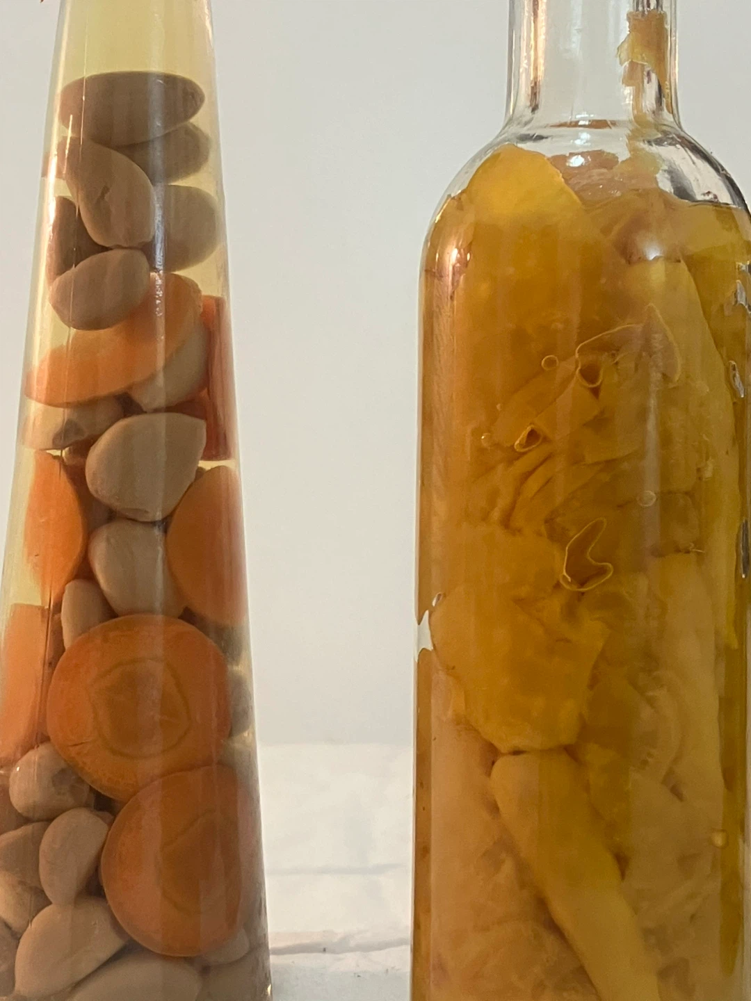 Set Of 5 Botanical Glass Kitchen Decor Bottles - photo 5