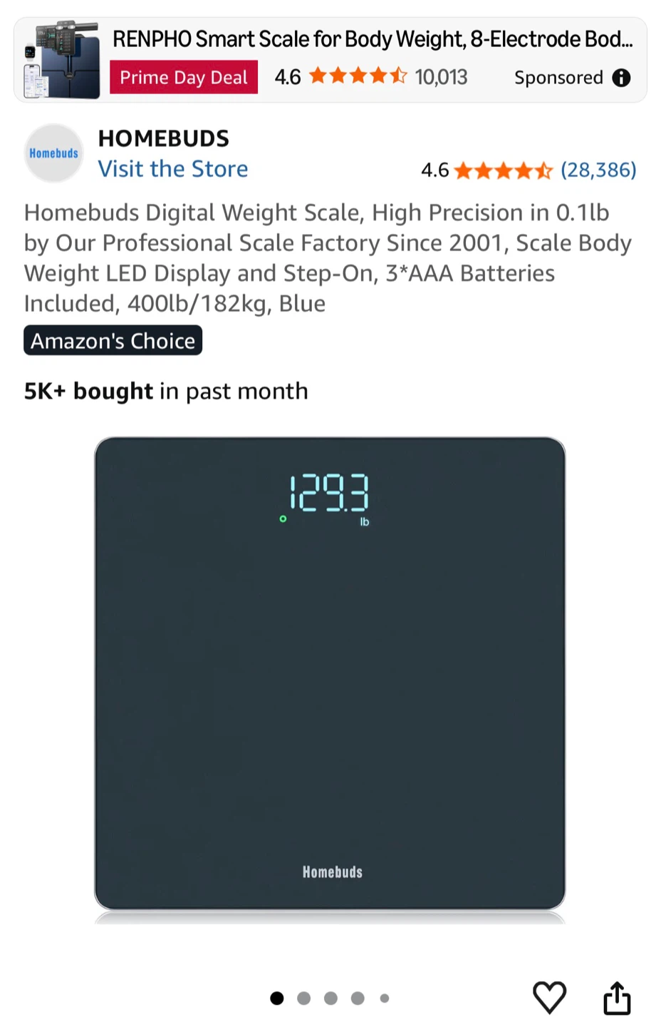 Digital Body Weight Scale - photo 3