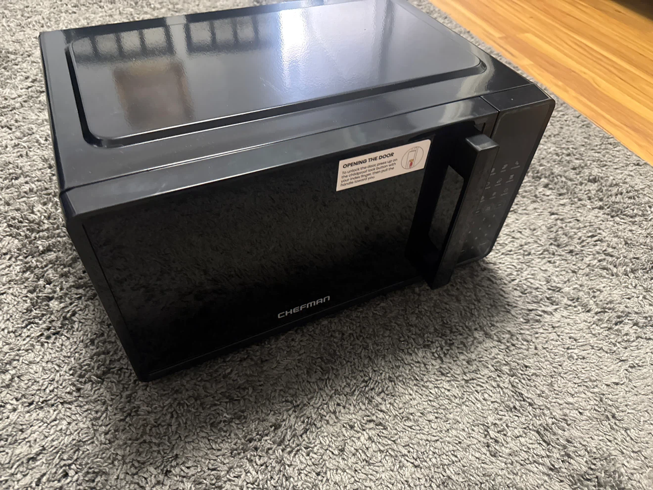 Chefman Black Microwave - photo 5