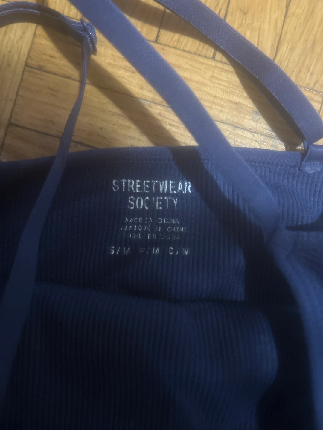 Streetwear Society Blue Crop Top - S/M - photo 2