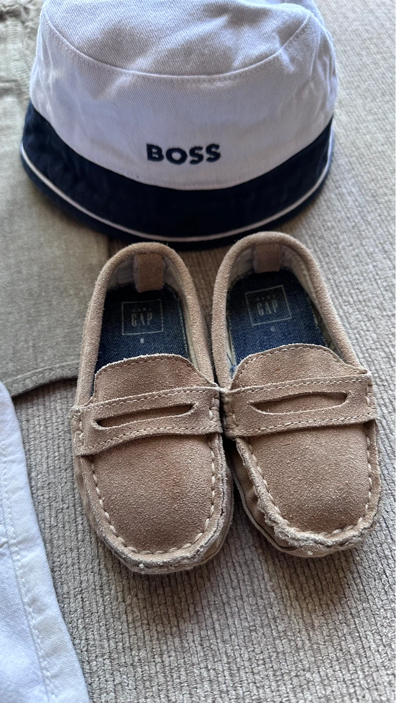 BOSS Hat, cotton set with loafers - photo 4