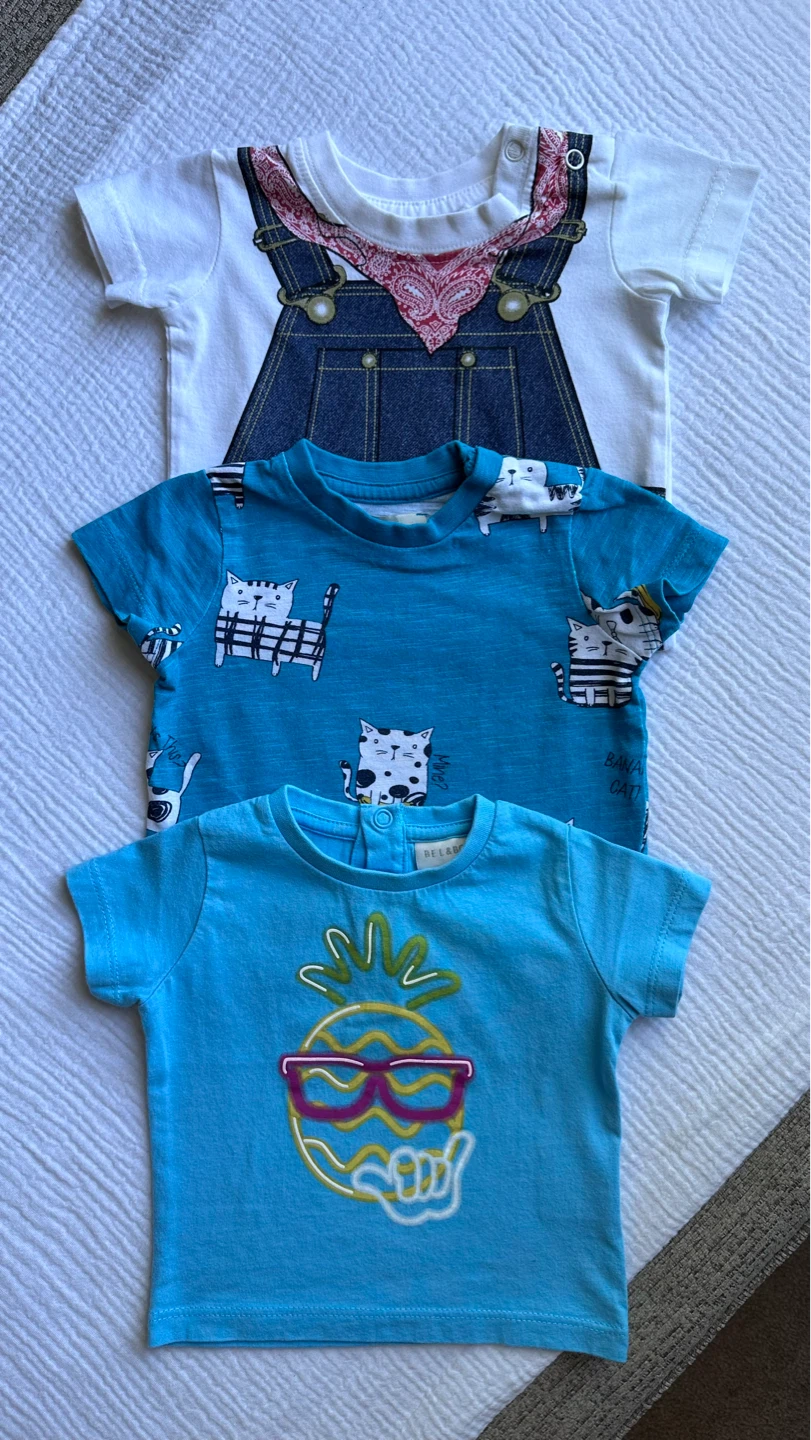 Bundle of 6 Baby Tops and Bodysuit - photo 3
