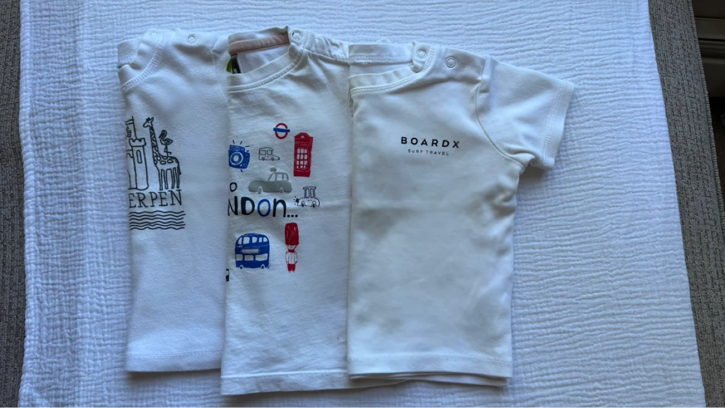 Baby Clothes - T-shirts, Shorts, NY Hat & Adidas Shoes - photo 2