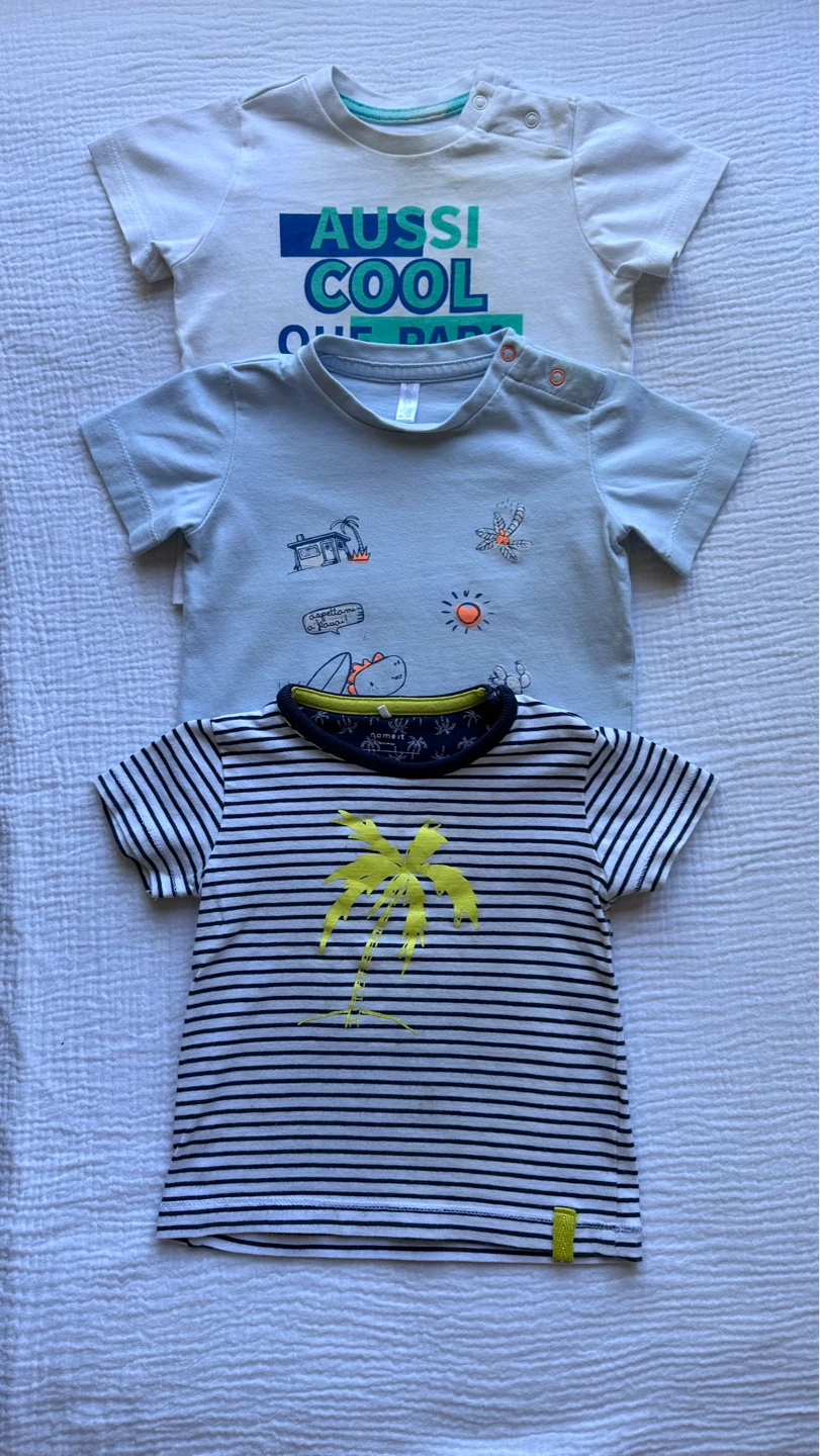 Bundle of 5 Baby T-shirts - photo 3