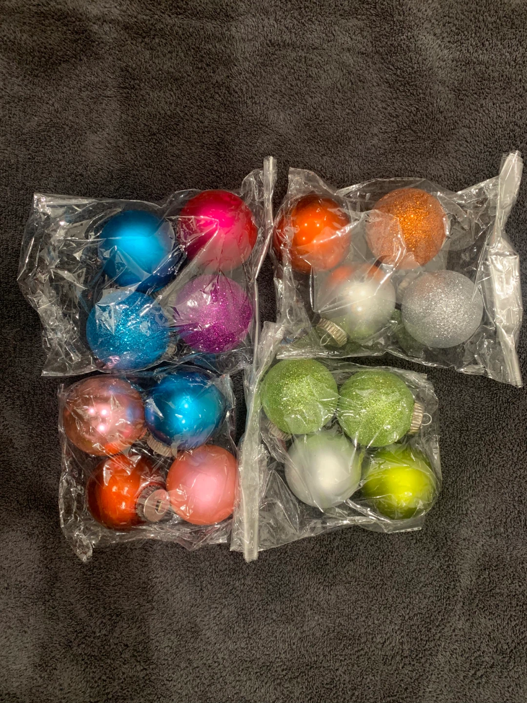 Set of Christmas Ornaments