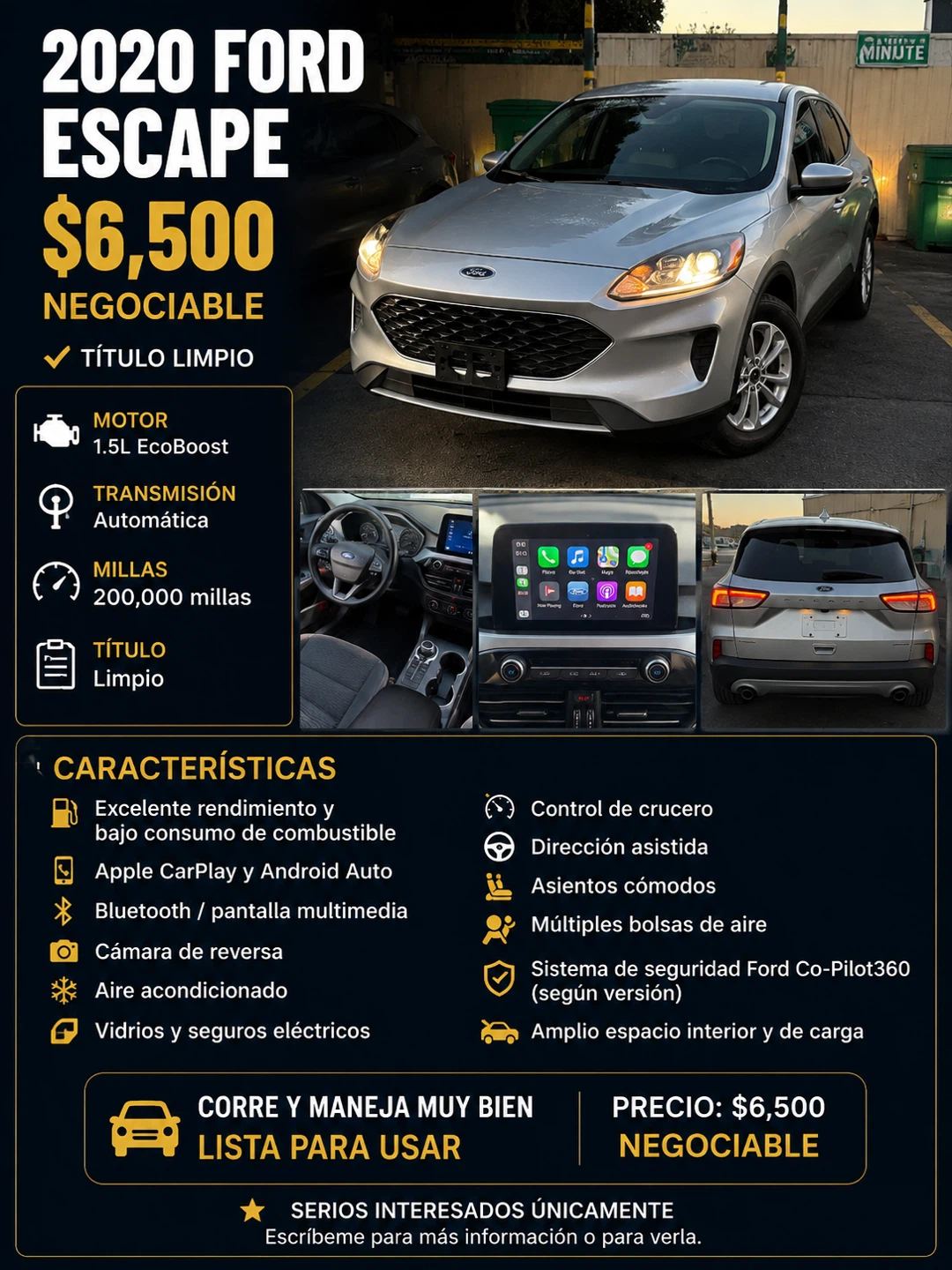 2020 Ford Escape