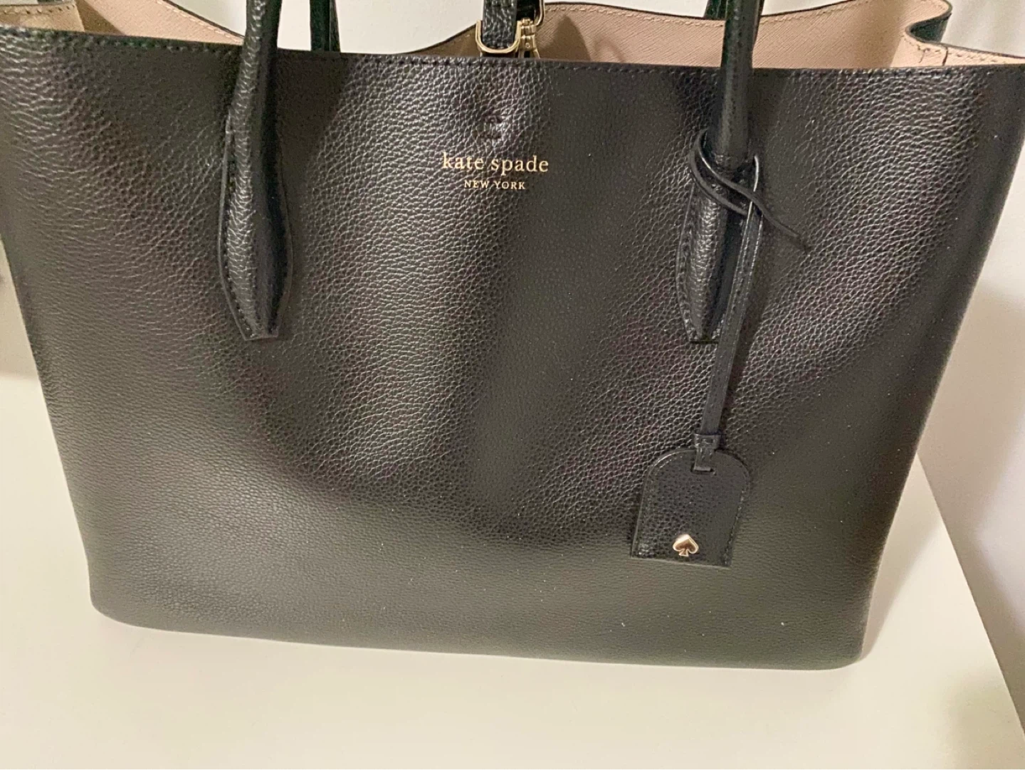 Kate Spade Black Leather Tote Bag - photo 5