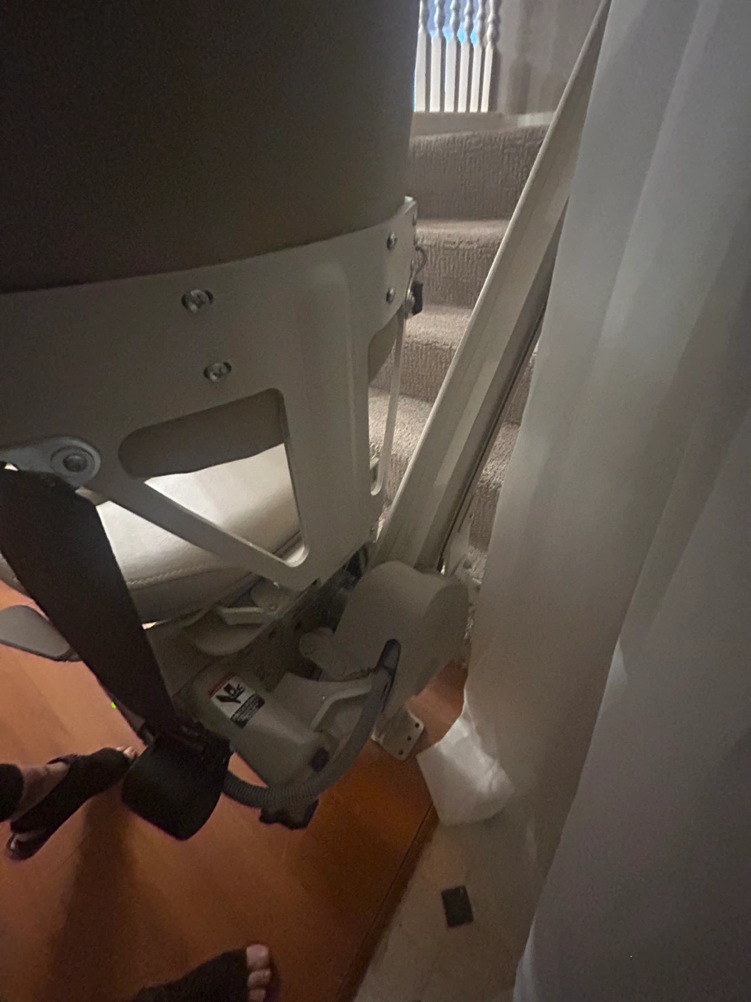 Leather motorized Stair Lift Chair seat - photo 4