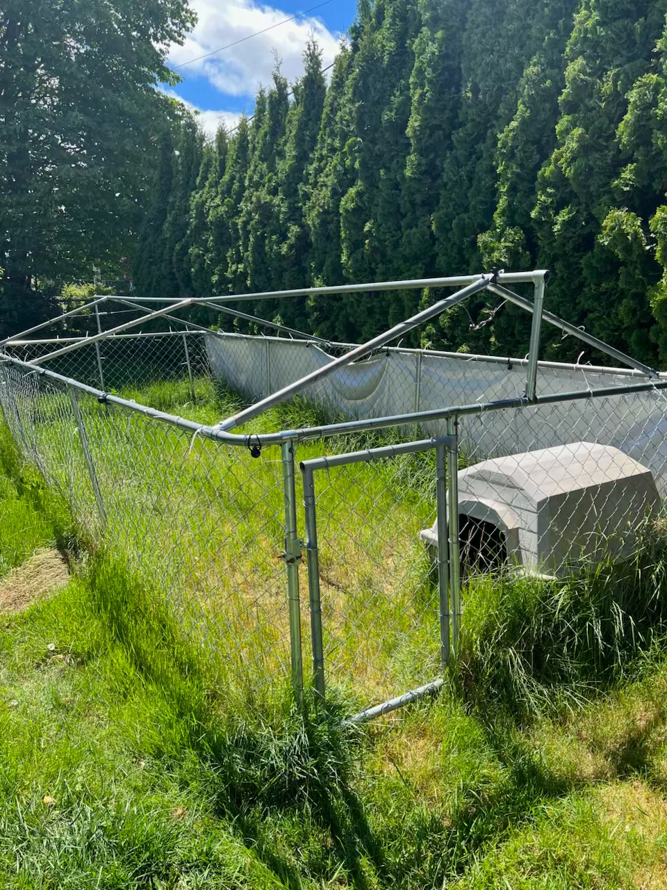 Metal Dog Kennel