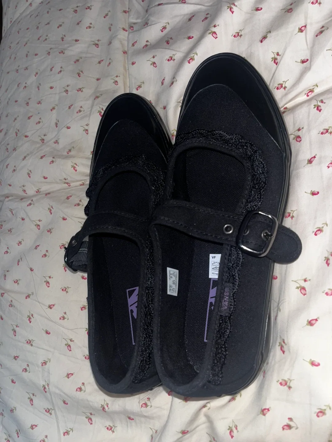 Vans Black Mary Jane 8.5 Women’s - photo 3