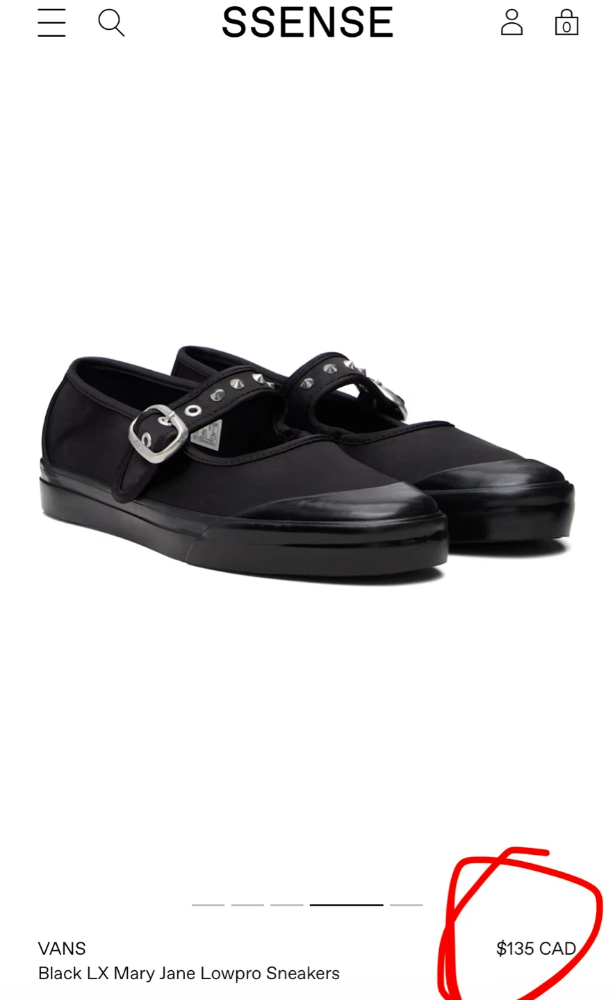 Vans Black Mary Jane 8.5 Women’s - photo 5