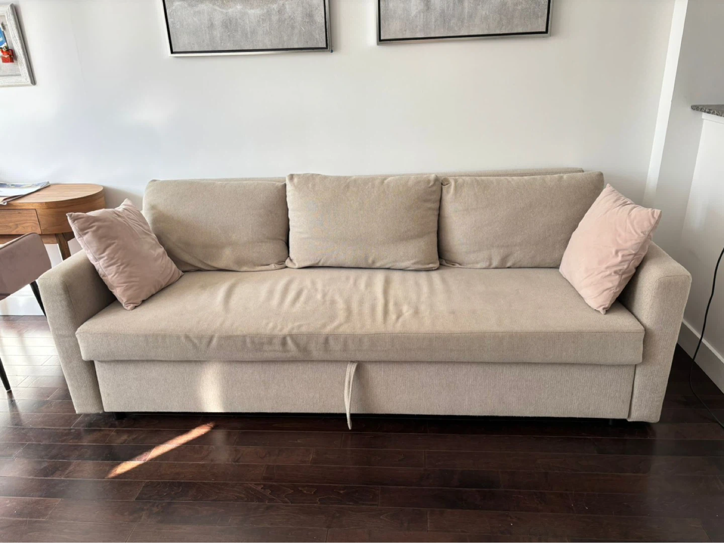 Sofa Bed - Beige - photo 2