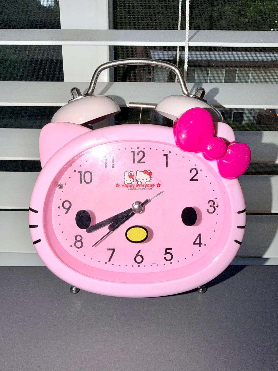 Hello Kitty Twin Bell Alarm Clock