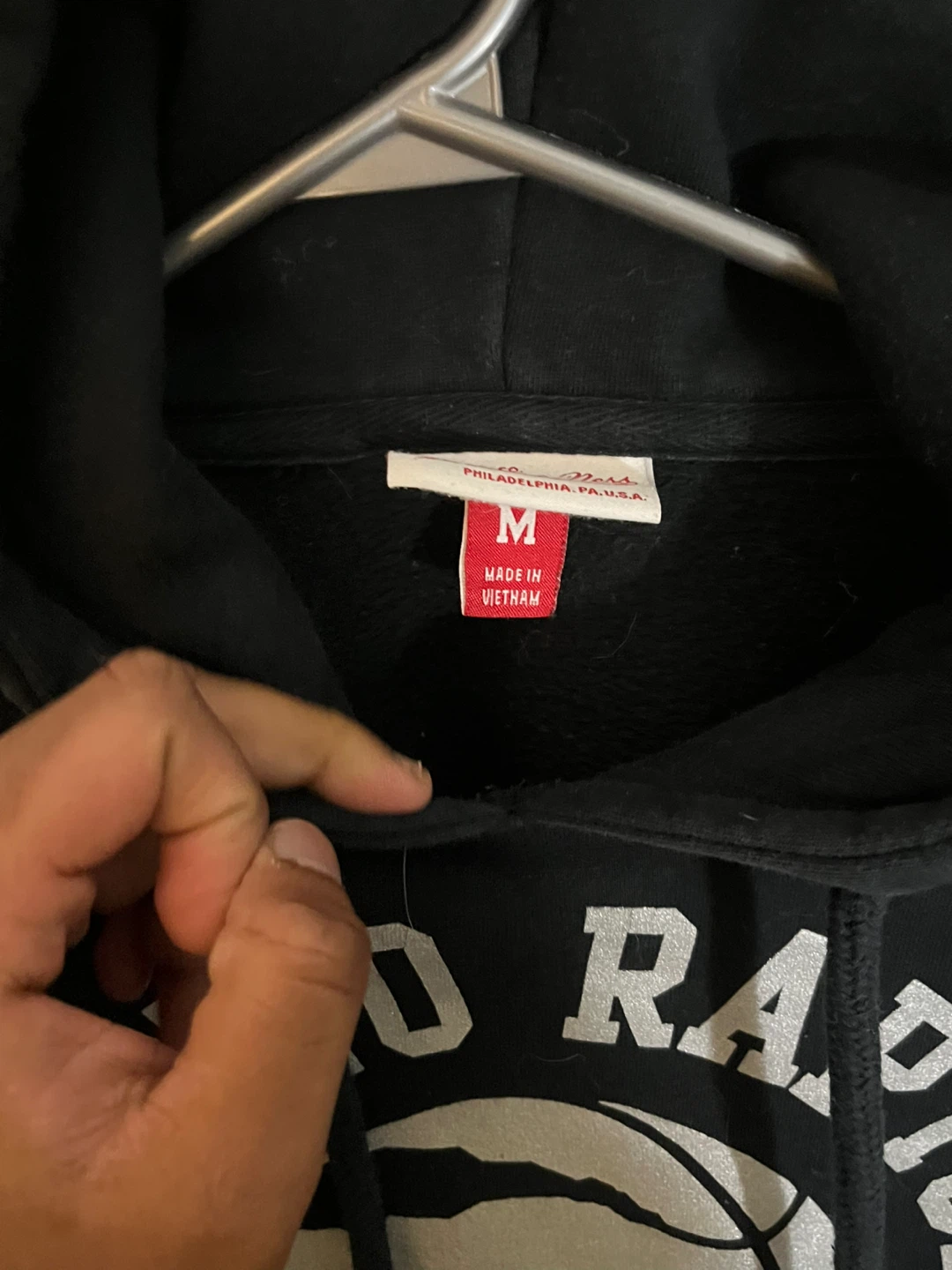 Mitchell & Ness Toronto Raptors Basketball Hoodie - photo 3