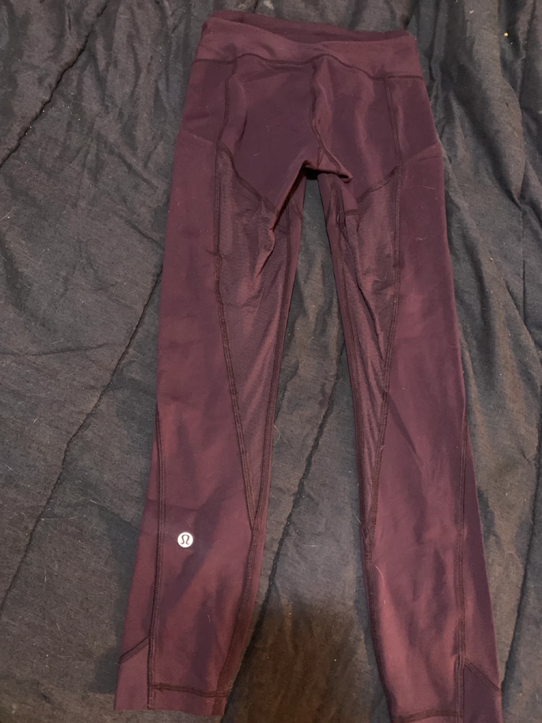 Lululemon plum purple pants for teens size xxs