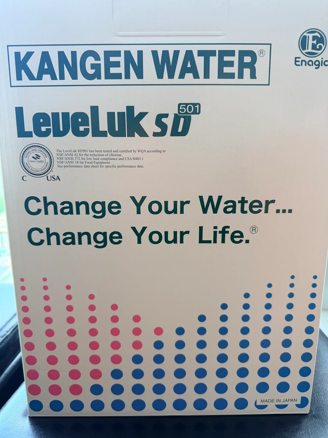 Enagic Leveluk SD501 Kangen Water Machine - photo 4