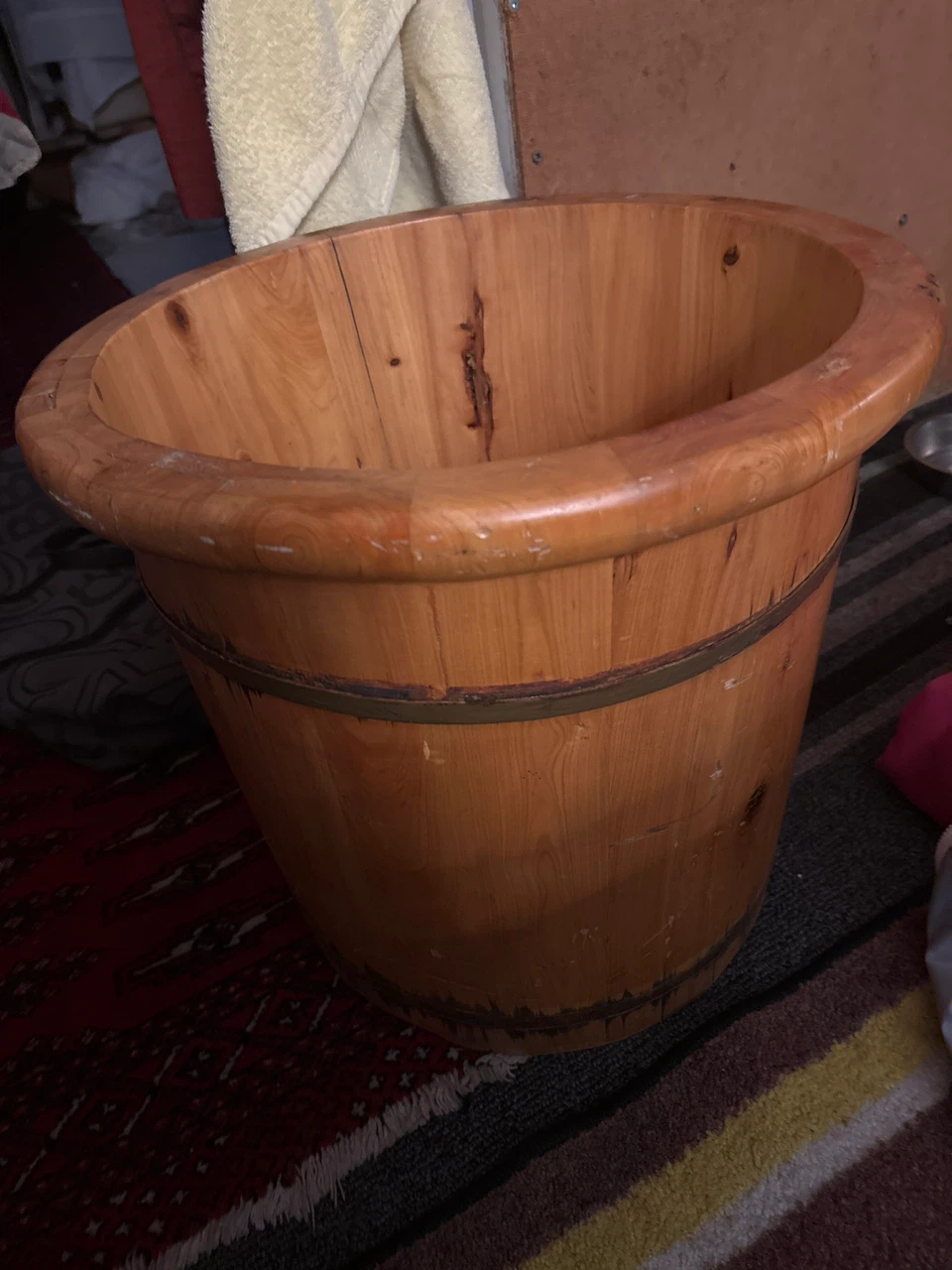 Wooden Barrel Bucket