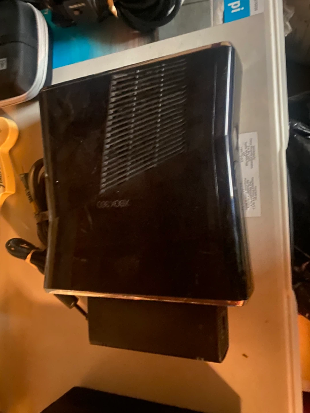 Black Xbox 360 Console