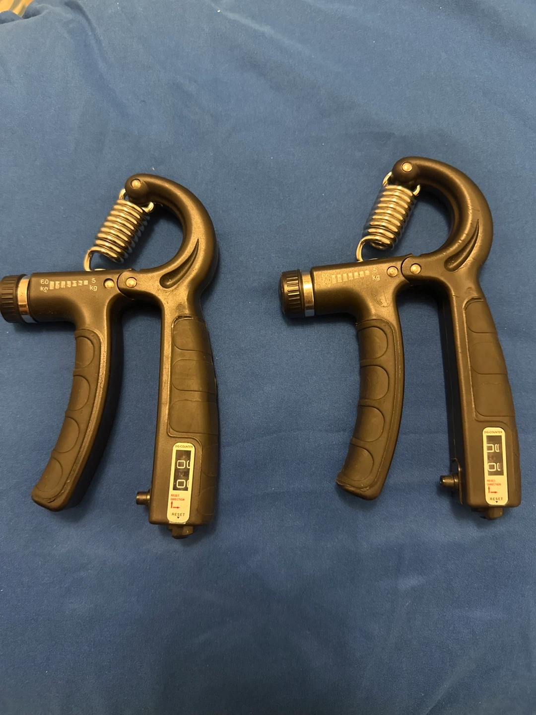 Adjustable Grip Strengthener with Digital Counter (2 Pack)