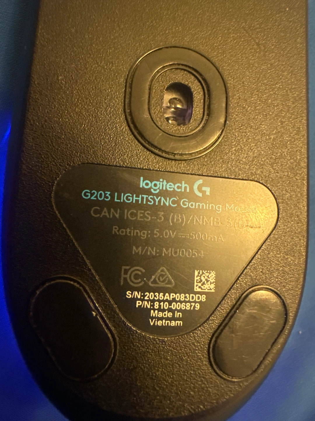 Logitech G203 LIGHTSYNC Gaming Mouse - photo 3