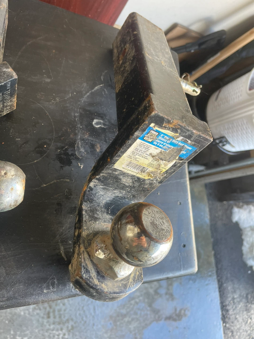 Power Fist 5" Heavy Duty Ball Mount Class V