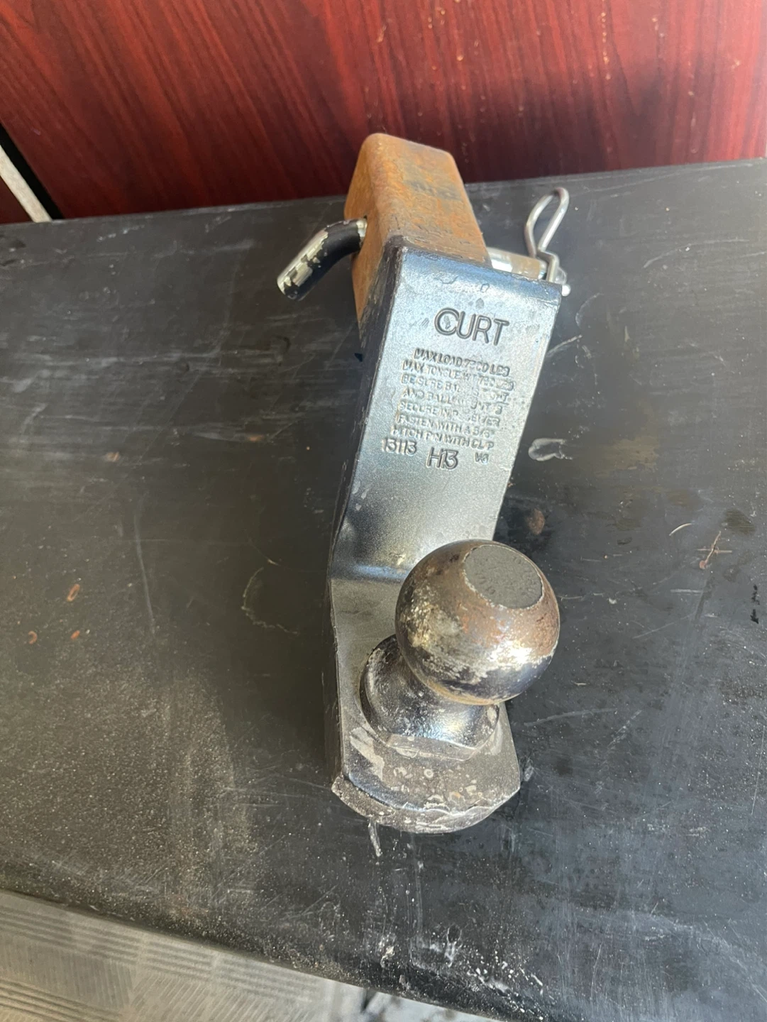 CURT Trailer Hitch Ball Mount