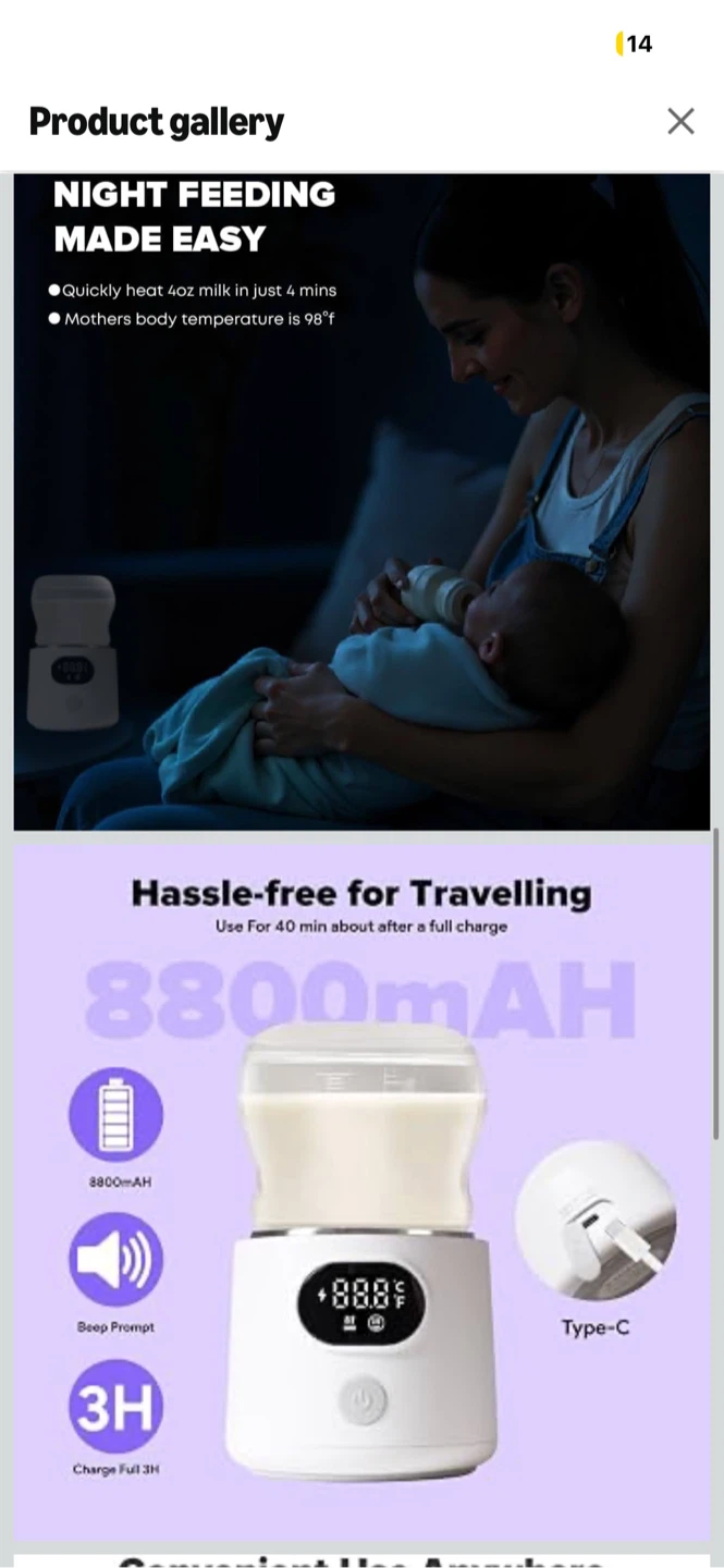NEW! Dr.Bash Portable Bottle Warmer - photo 4