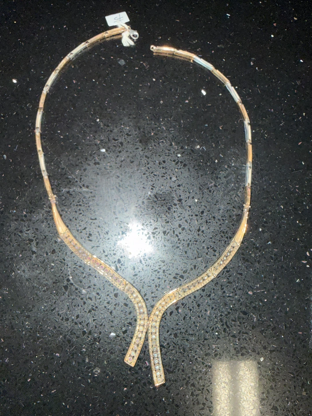 925/ Copper 18” Necklace with Blue and Red Stones - photo 2