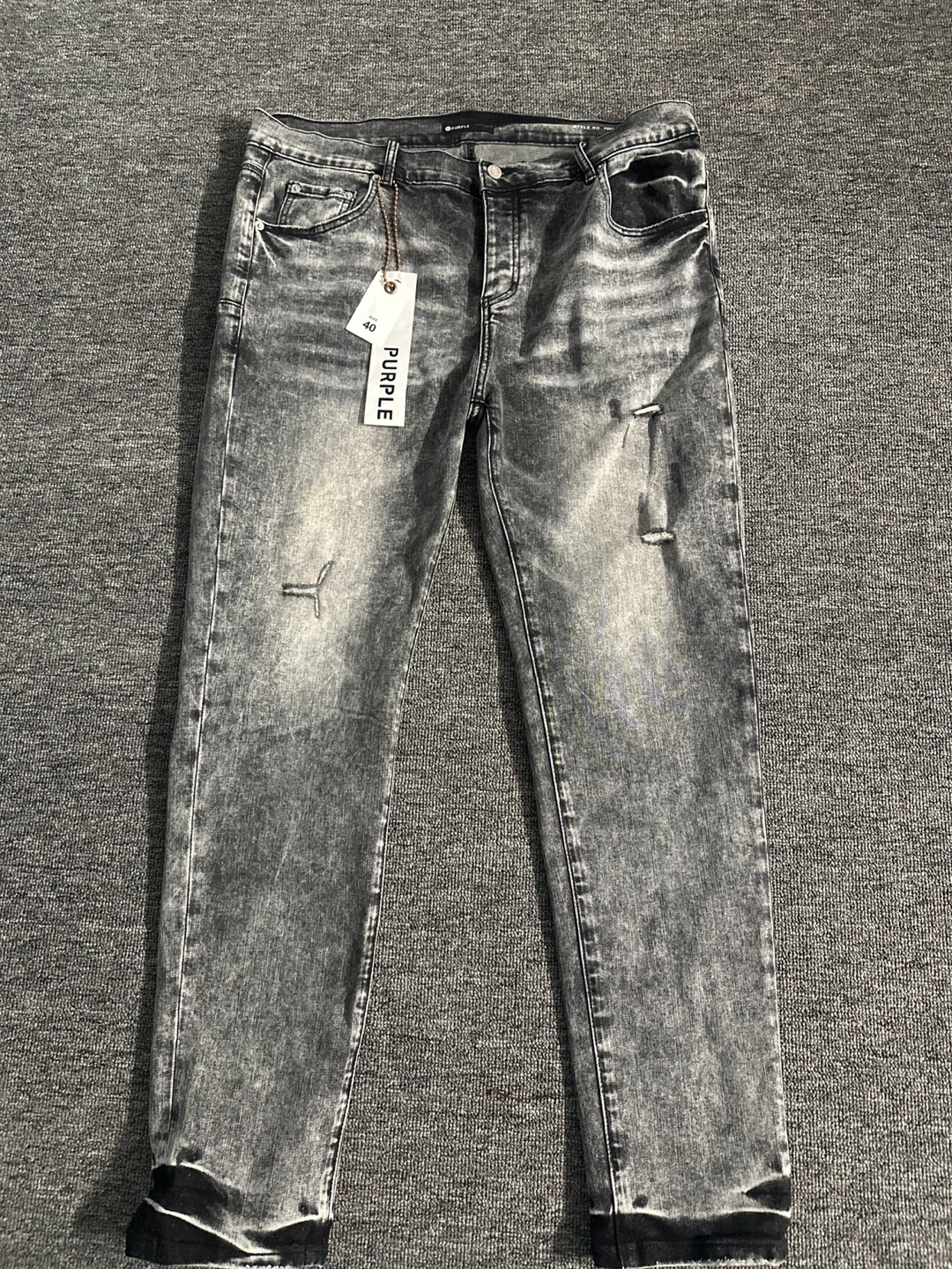 Purple Brand Dropped Fit Jeans