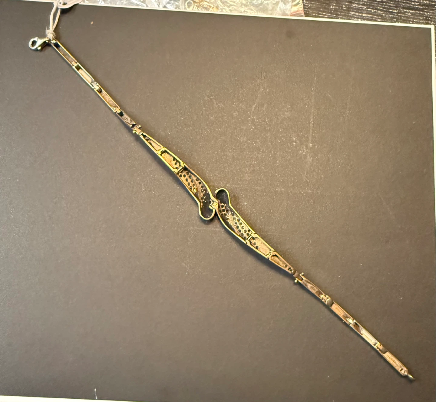 Sparkling 925/Copper 7.5”  Bypass Bracelet - photo 4