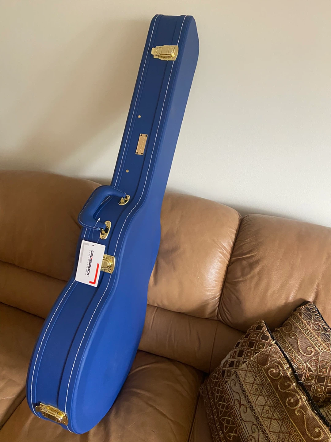 335 Blue Electric Guitar Case with 4-Layer Protection