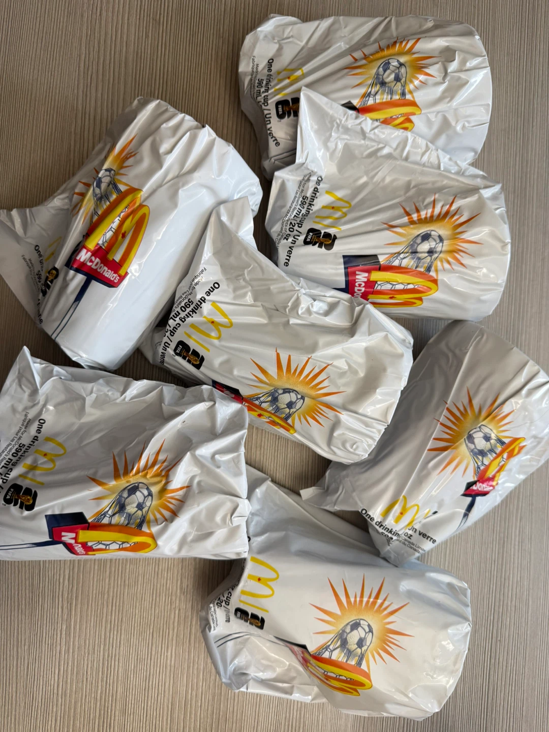 McDonald's FIFA World Cup Cups (Set of 7)