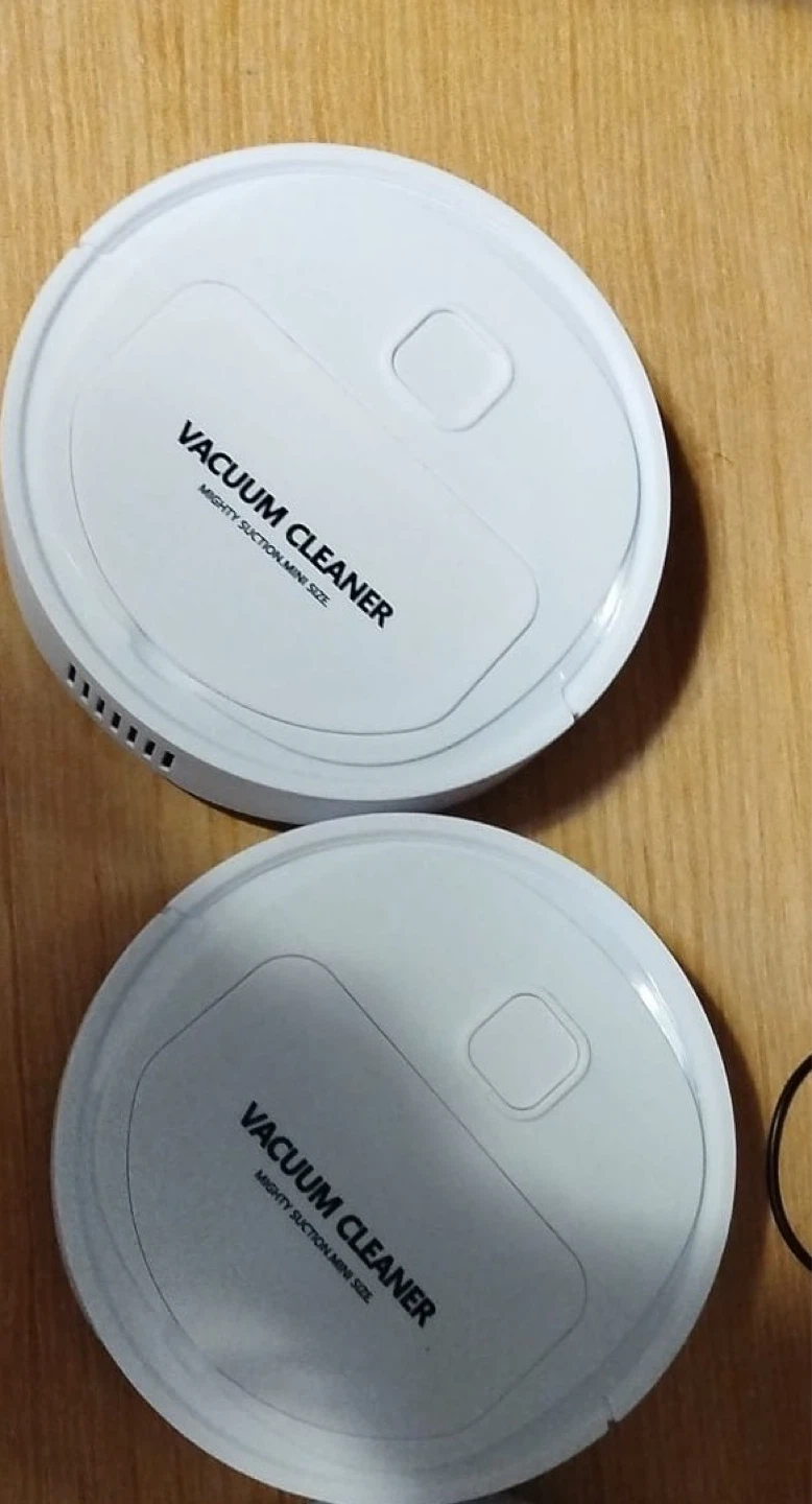 White Robot Vacuum Cleaner - Mighty Suction Mini Size - photo 3