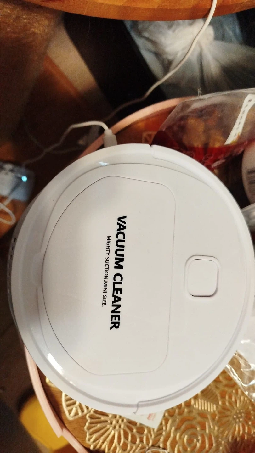 White Robot Vacuum Cleaner - Mighty Suction Mini Size - photo 5