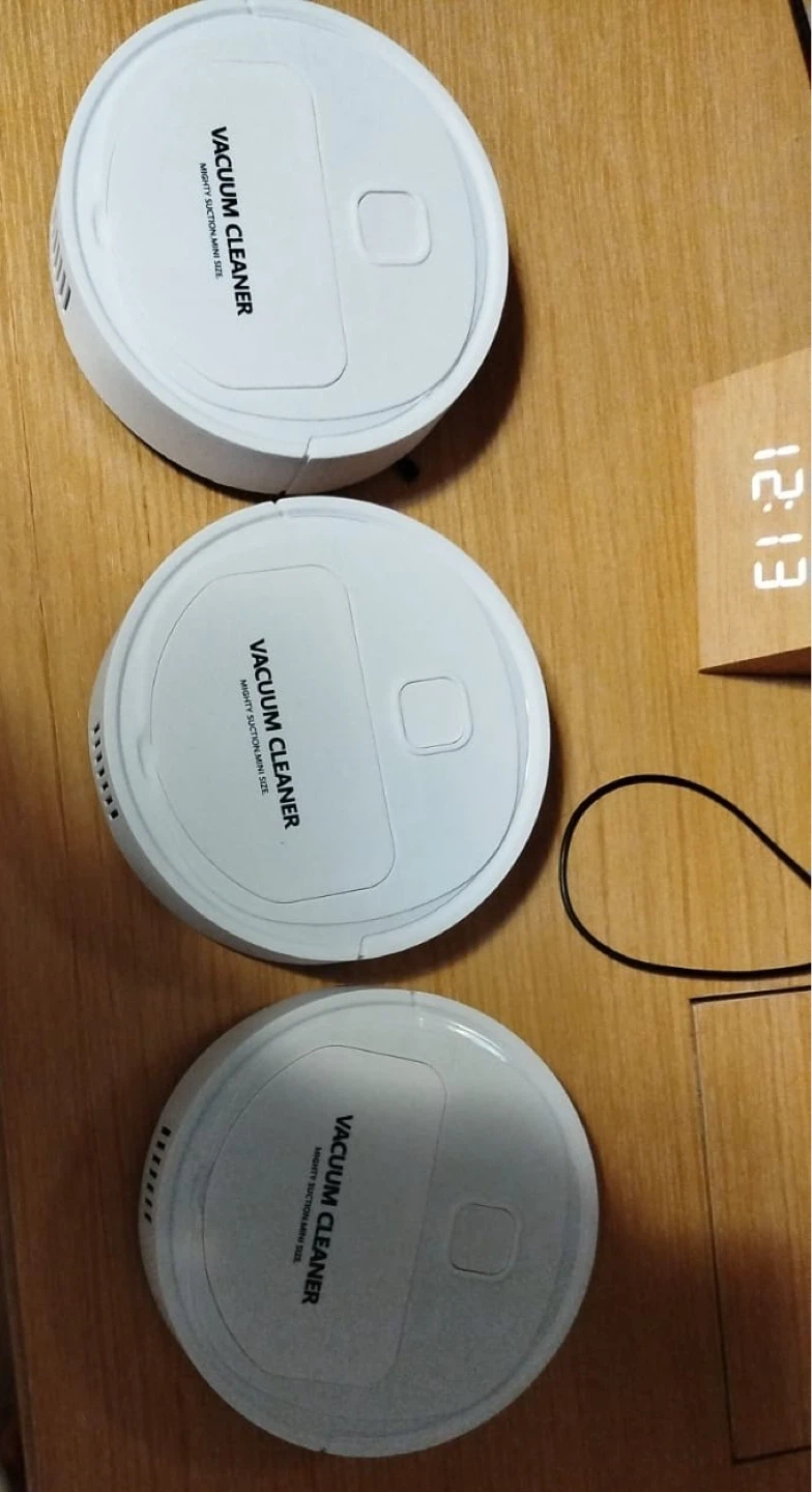White Robot Vacuum Cleaner - Mighty Suction Mini Size - photo 4