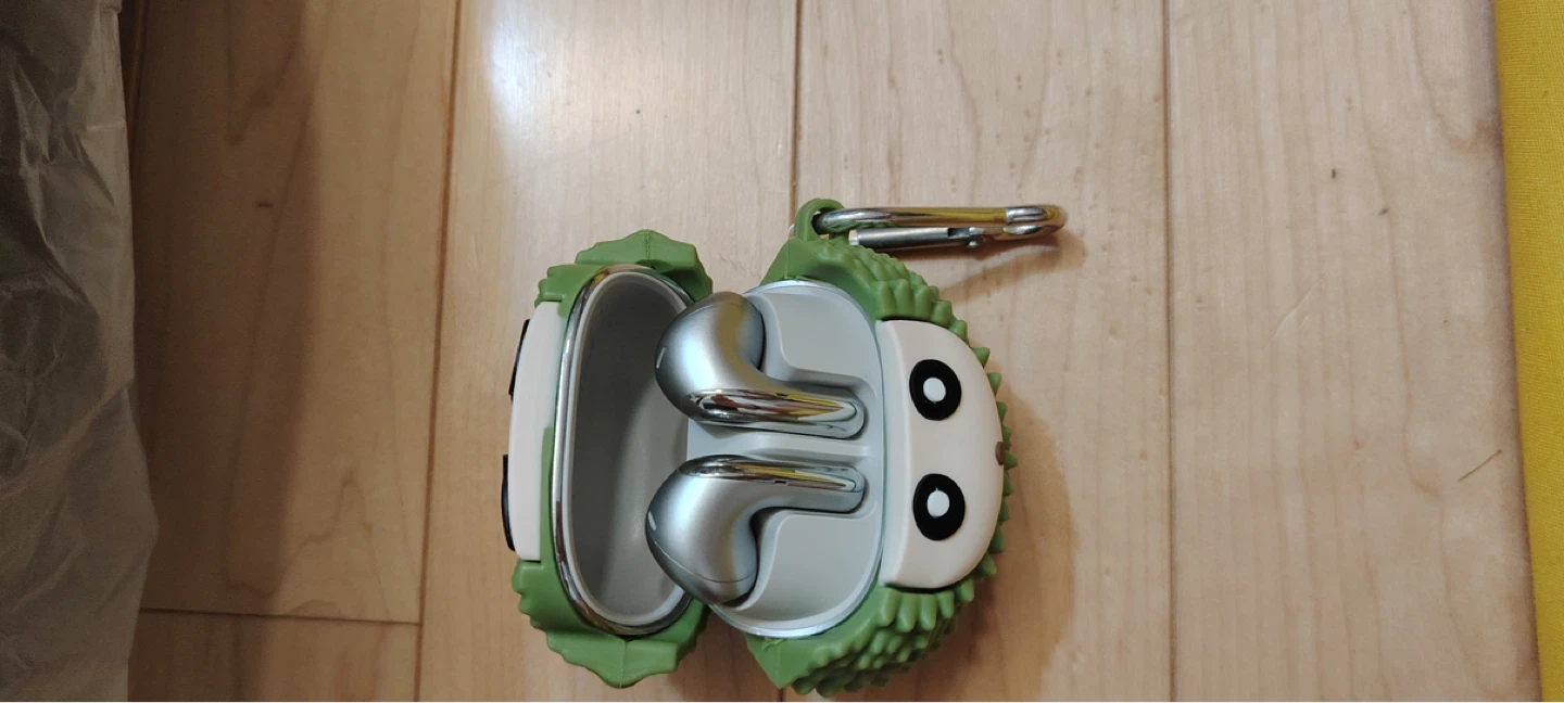Durian Character Earbud Case with Carabiner - photo 2