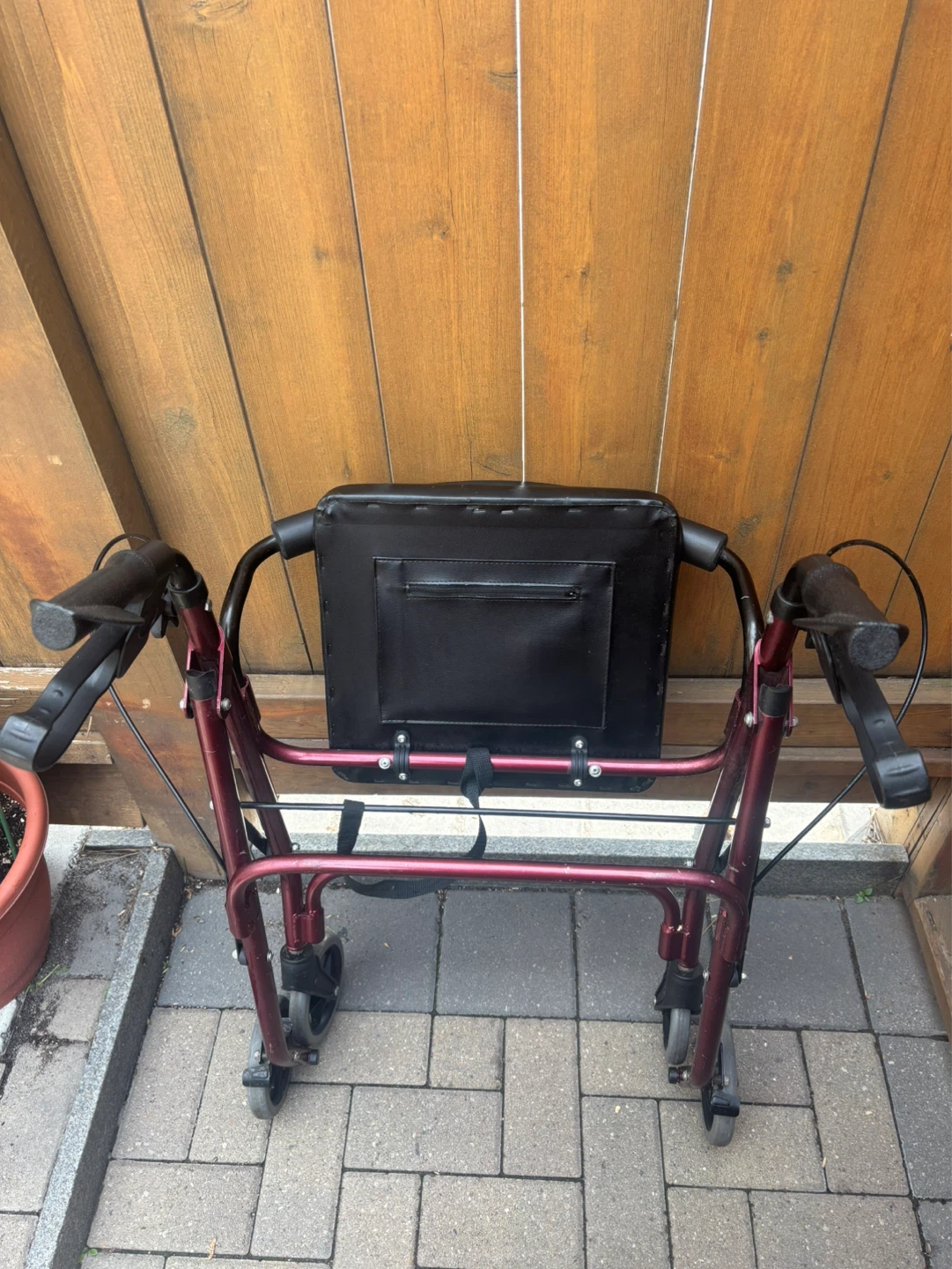 Red Walker with Seat - photo 5