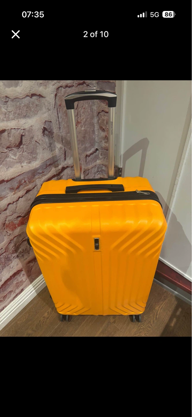 American Tourister Orange Hardshell Suitcase - photo 2
