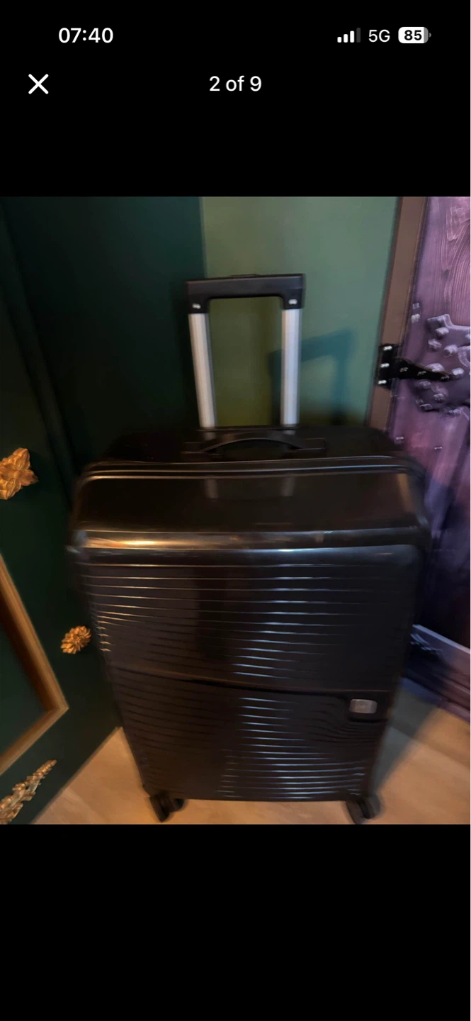 Black Hardside Spinner Luggage - photo 4