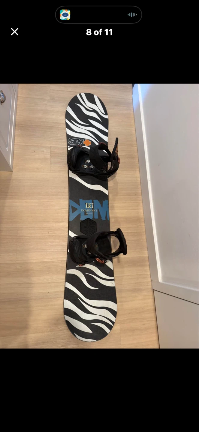 Burton Dominant Snowboard with Bindings